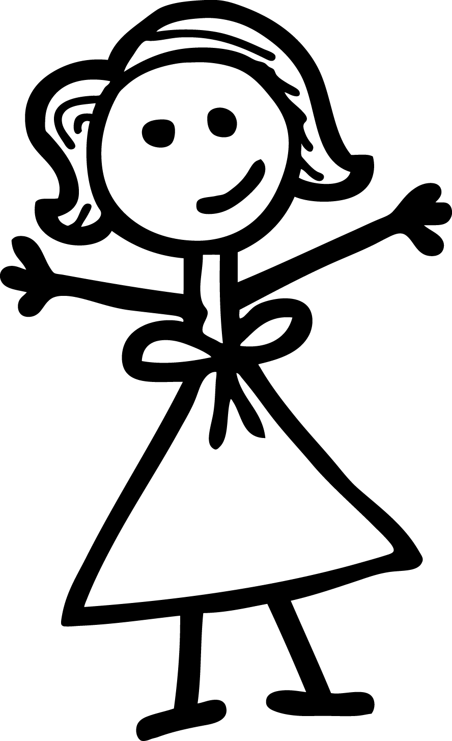 Stick Woman Drawing at GetDrawings | Free download
