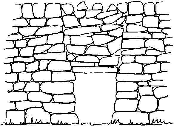 Stone Wall Drawing at GetDrawings | Free download