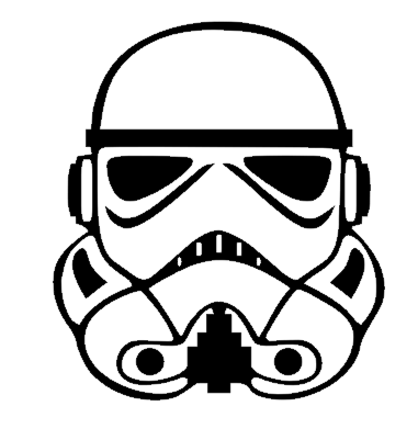 Stormtrooper Head Drawing at GetDrawings | Free download