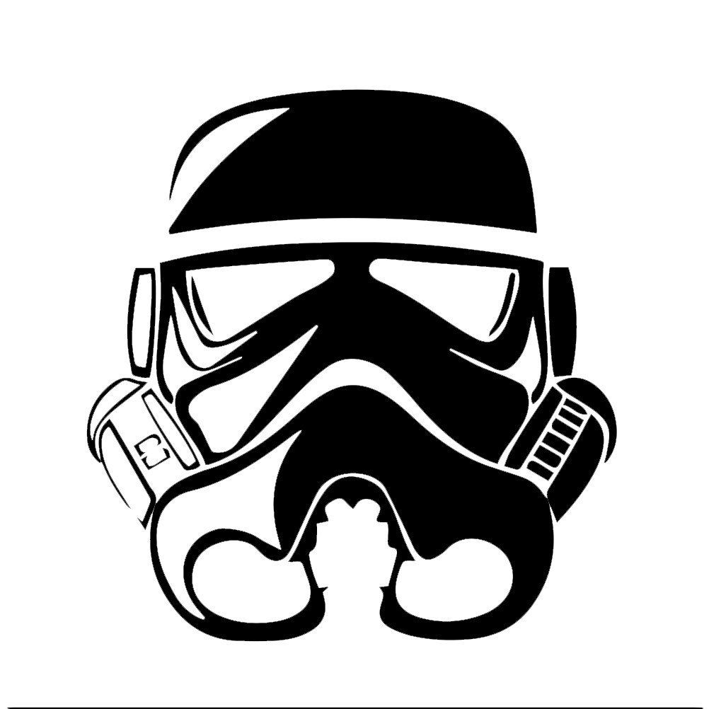 Stormtrooper Head Drawing at GetDrawings | Free download