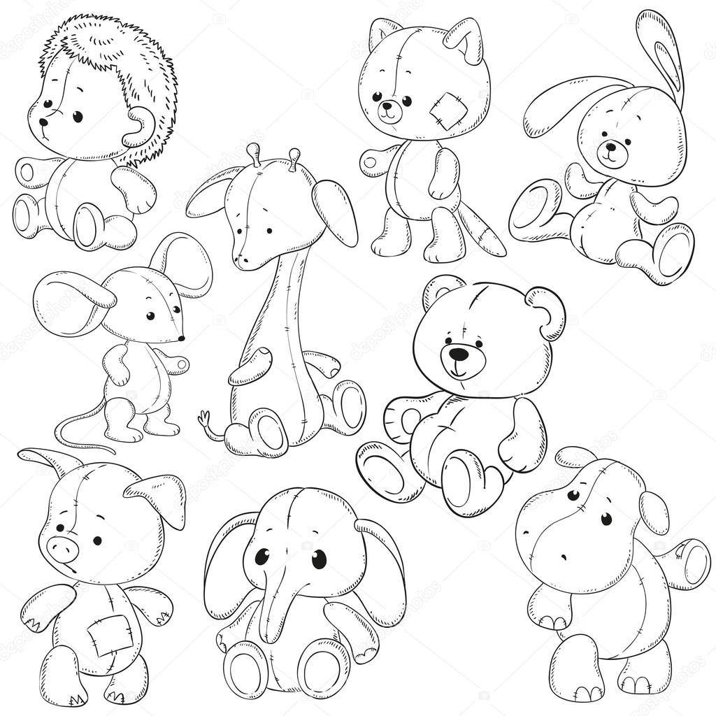 Drawing Of Stuffed Animal / Karmic Koala Stuffed Animal by