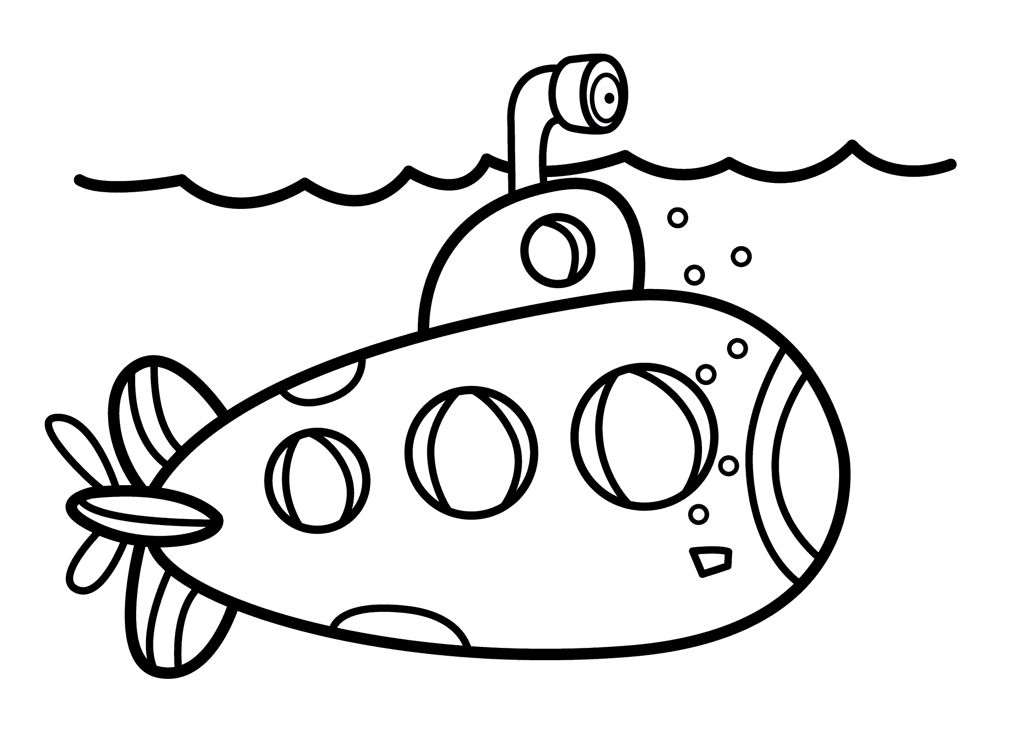 Submarine Drawing at GetDrawings Free download