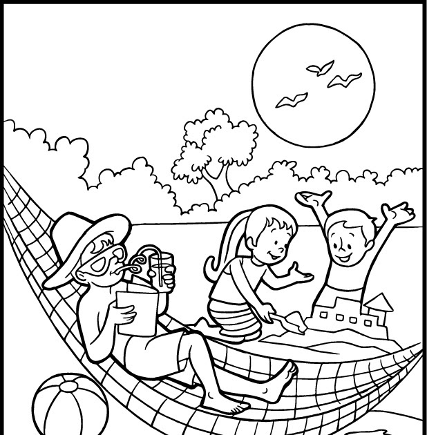 Summer Vacation Drawing at GetDrawings | Free download