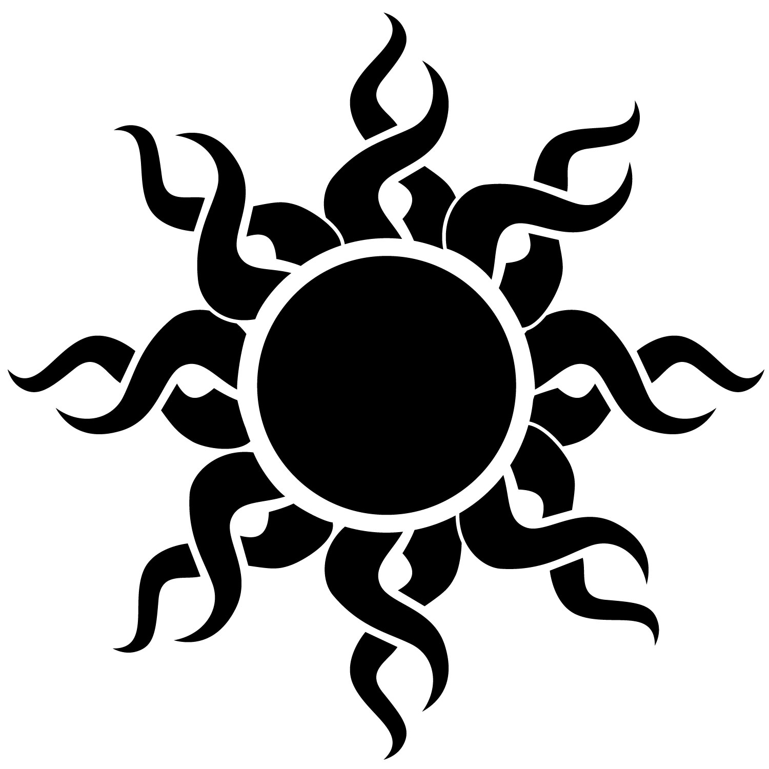 Sun Tattoo Drawing At Getdrawings 