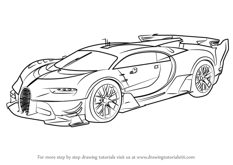 Supercar Drawing at GetDrawings | Free download