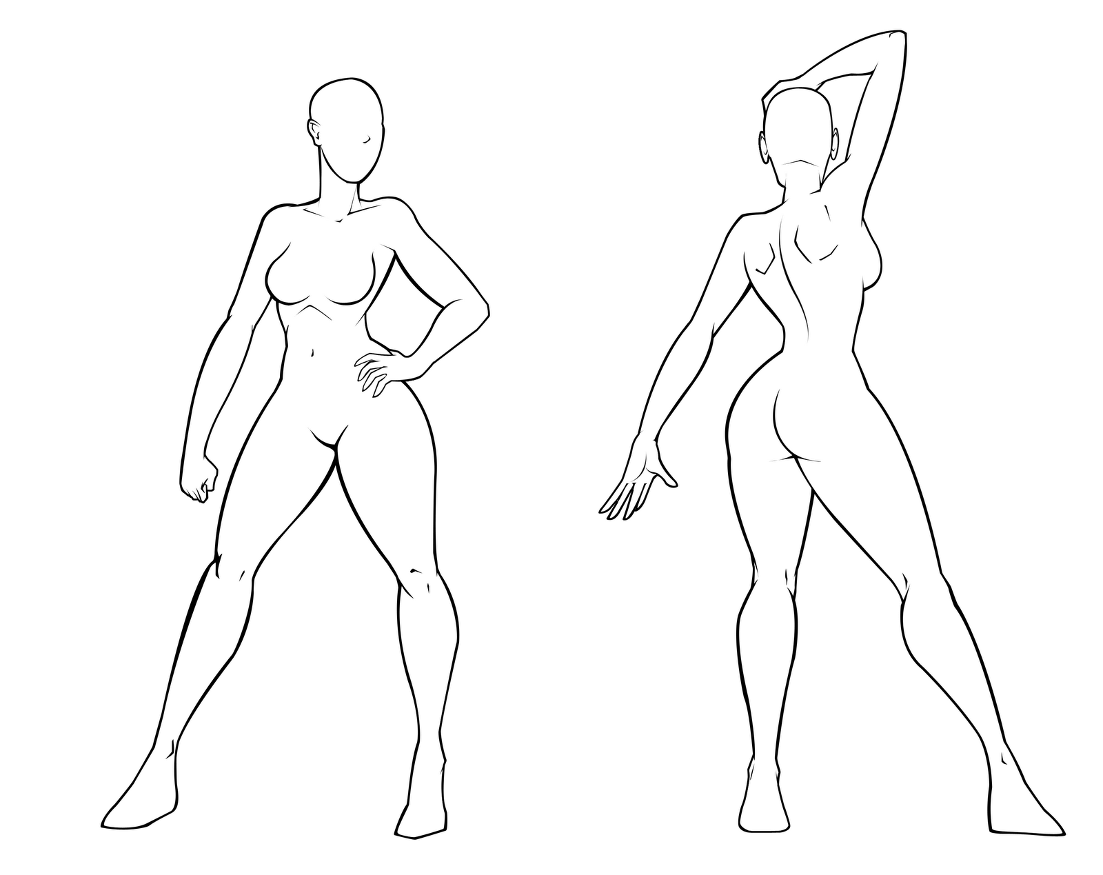 Female Body Draw – Telegraph