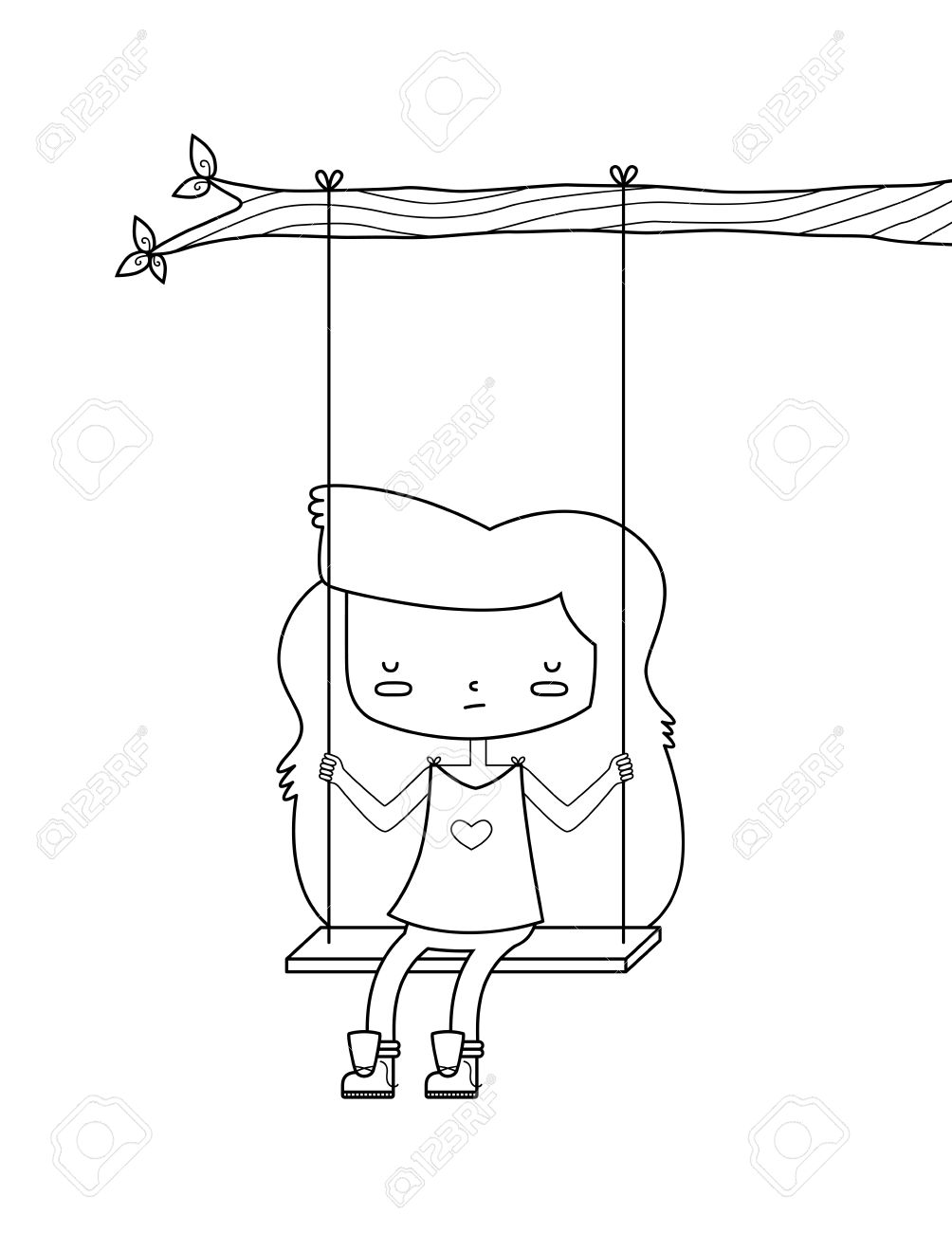 Swing Drawing At Getdrawings Com Free For Personal Use