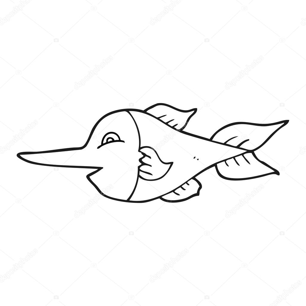 Swordfish Drawing at GetDrawings | Free download