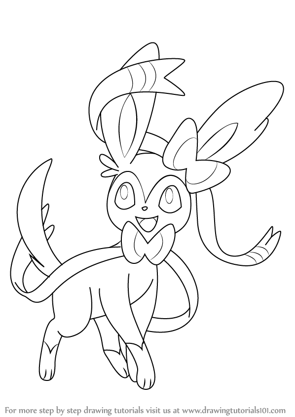 Sylveon Drawing at GetDrawings | Free download