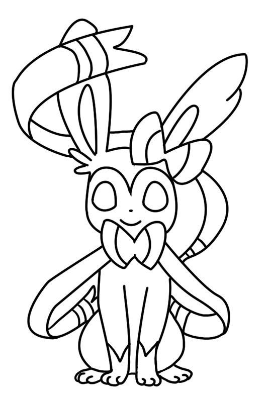 Sylveon Drawing at GetDrawings | Free download