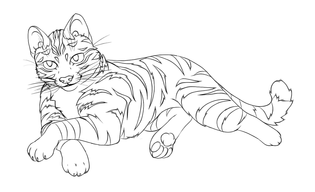 Tabby Warrior Cats Pages Coloring Pages