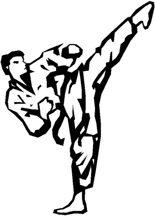 Taekwondo Drawing at GetDrawings | Free download