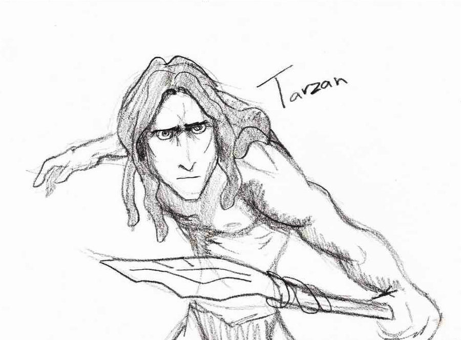 Tarzan Drawing at GetDrawings Free download