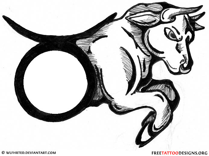 Taurus Bull Drawing at GetDrawings Free download