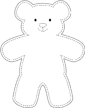 Gangsta Teddy Bear Drawing at GetDrawings | Free download