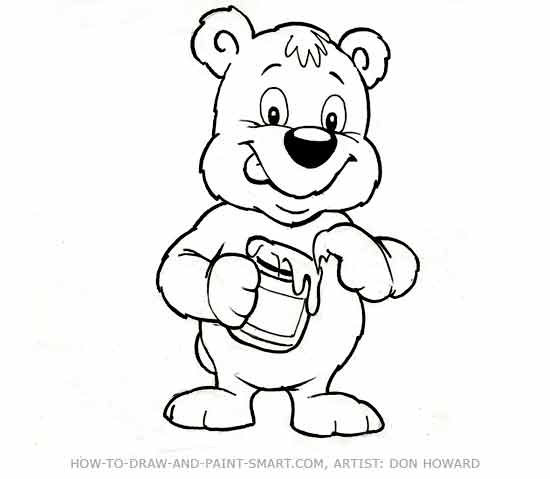 Teddy Bear Pencil Drawing at GetDrawings | Free download