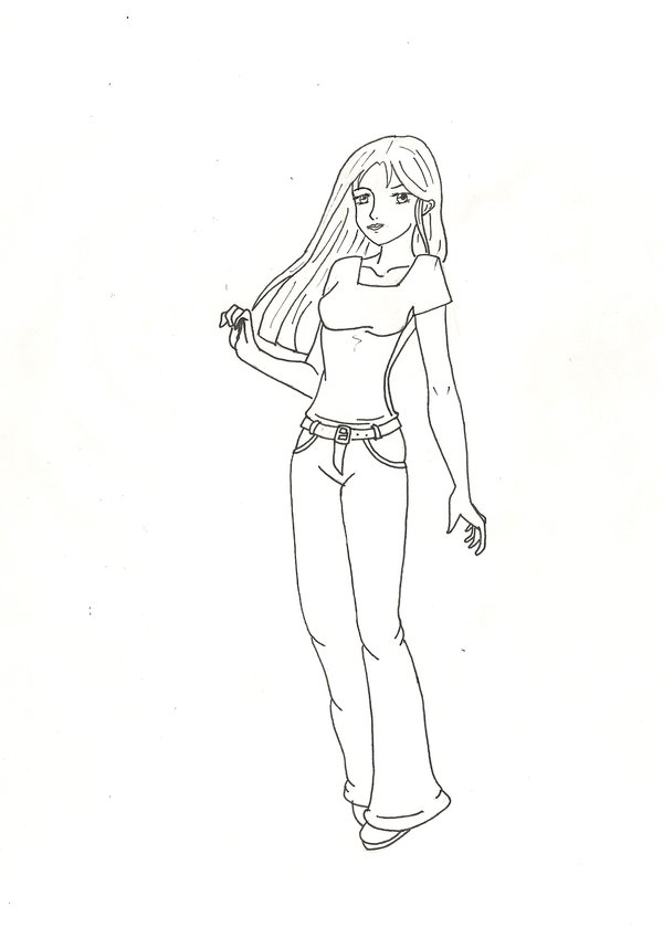 Teen Girl Drawing at GetDrawings Free download