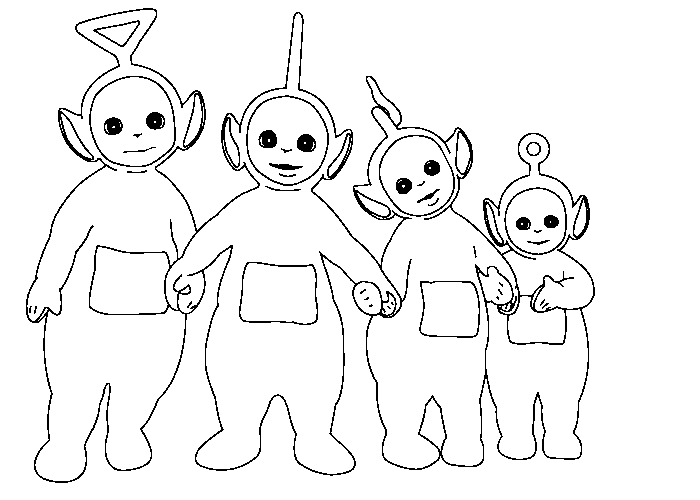 Teletubbies Drawing at GetDrawings | Free download