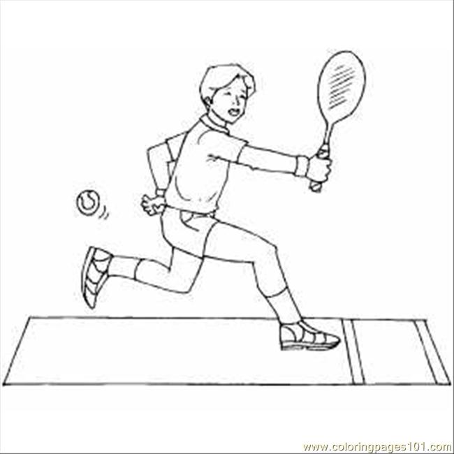 Tennis Player Drawing at GetDrawings | Free download