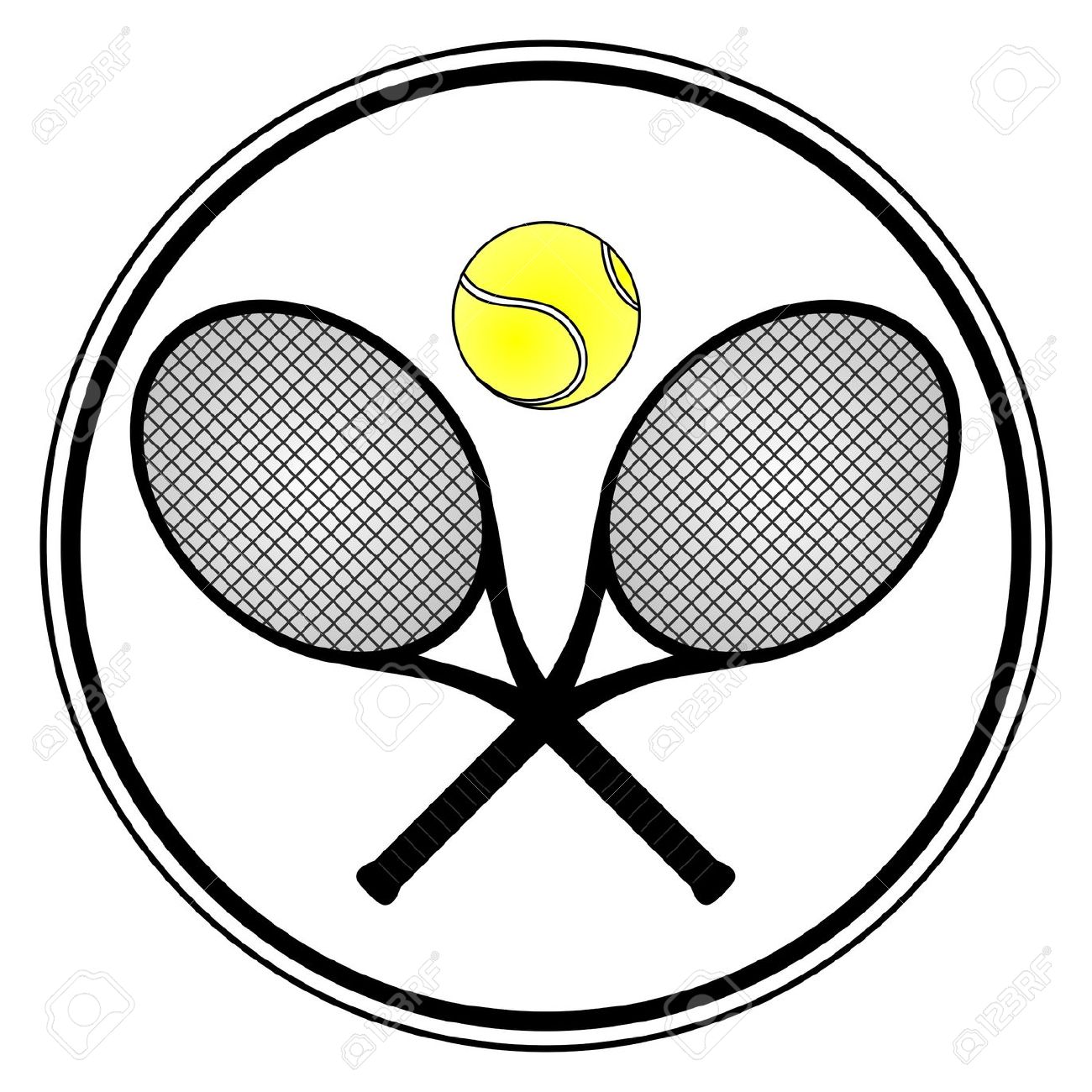 Tennis Racket Drawing at GetDrawings Free download