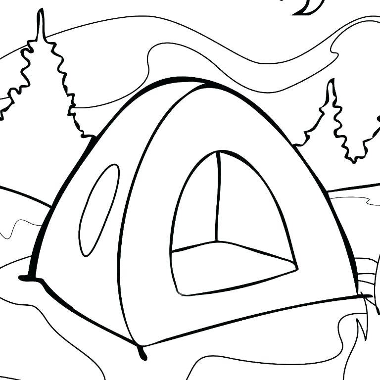 Tent Drawing at GetDrawings | Free download