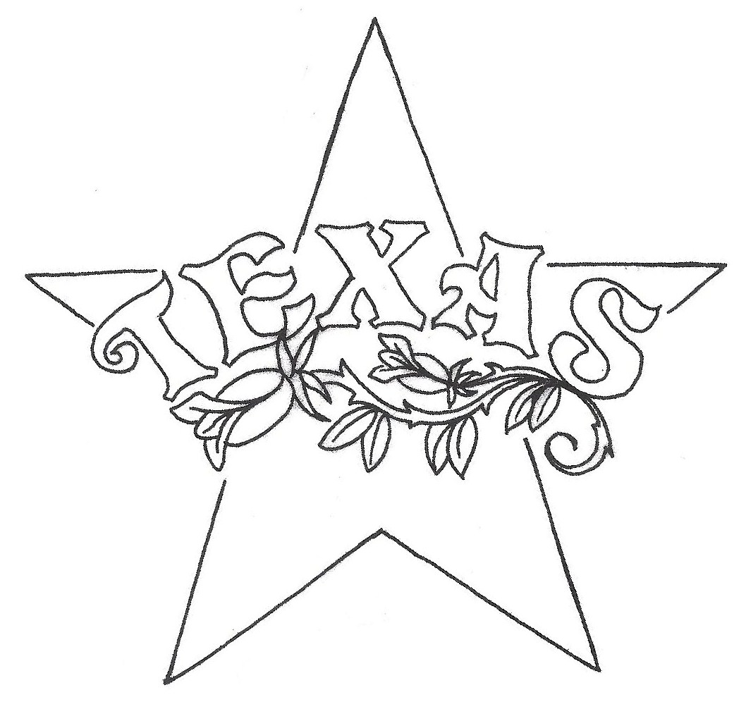 1058x1006 Images For Gt Texas Outline Tattoo Design Crafting.