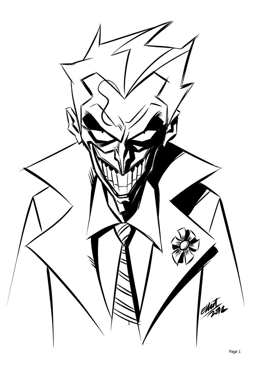The Joker Cartoon Drawing at GetDrawings Free download