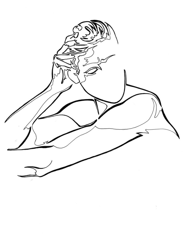 The Thinker Drawing at GetDrawings | Free download