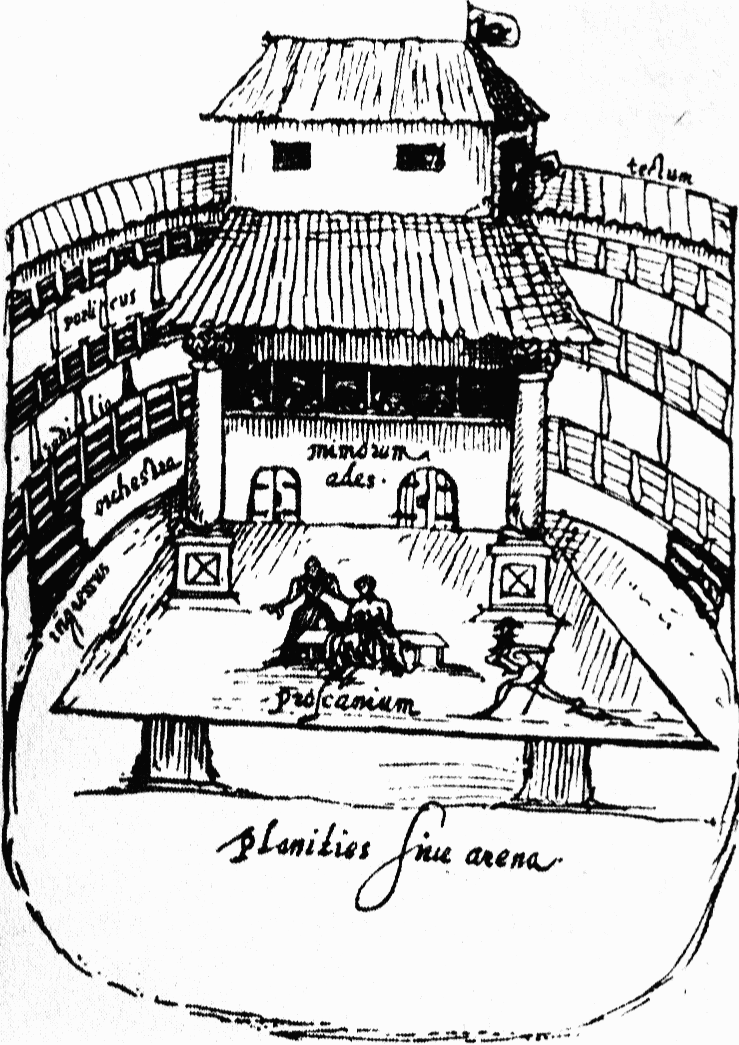 Театр лебедь 16 век