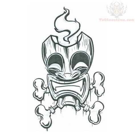 Tiki Drawing at GetDrawings | Free download