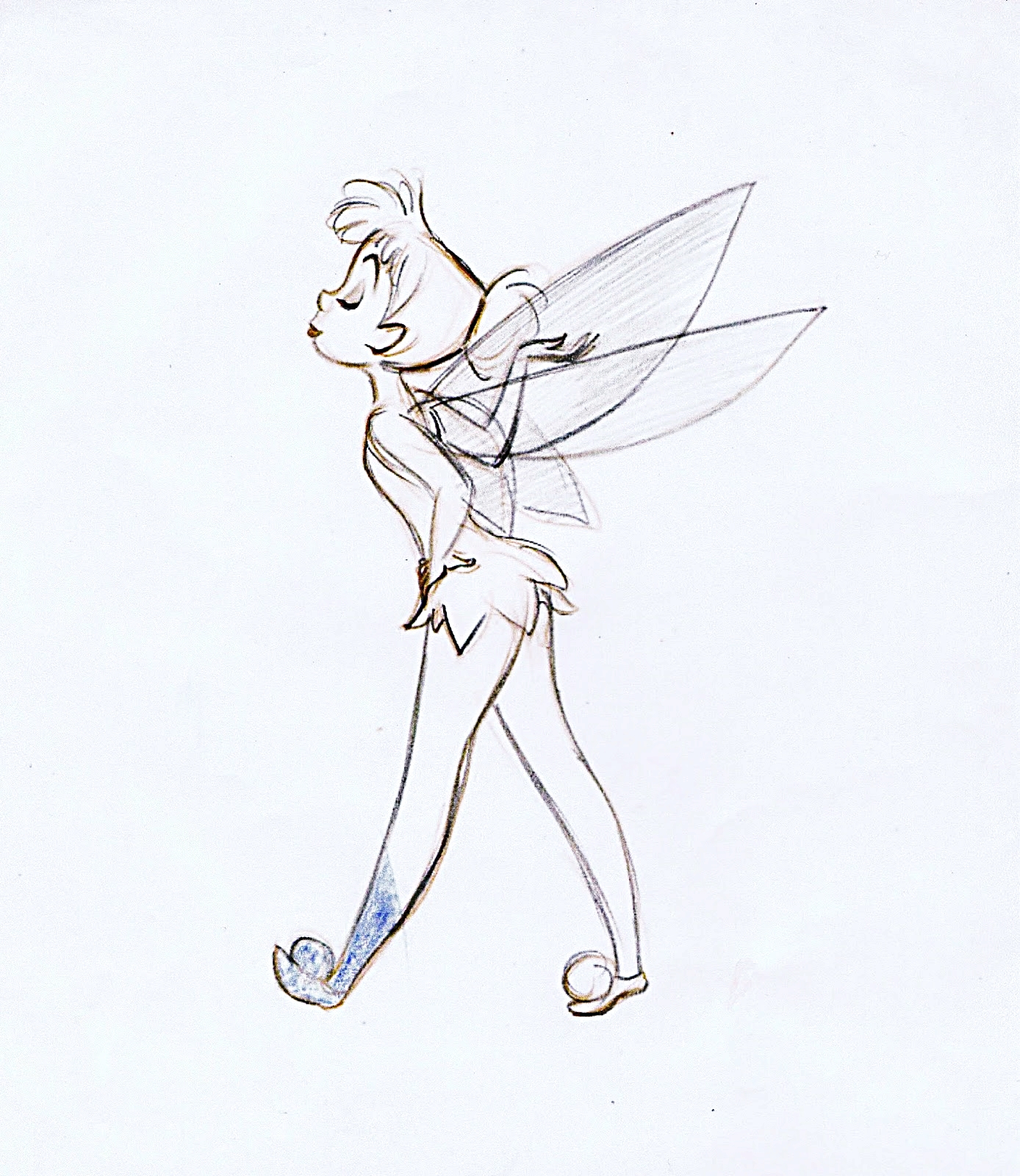 1388x1600 Tinkerbell Drawing Sketches.