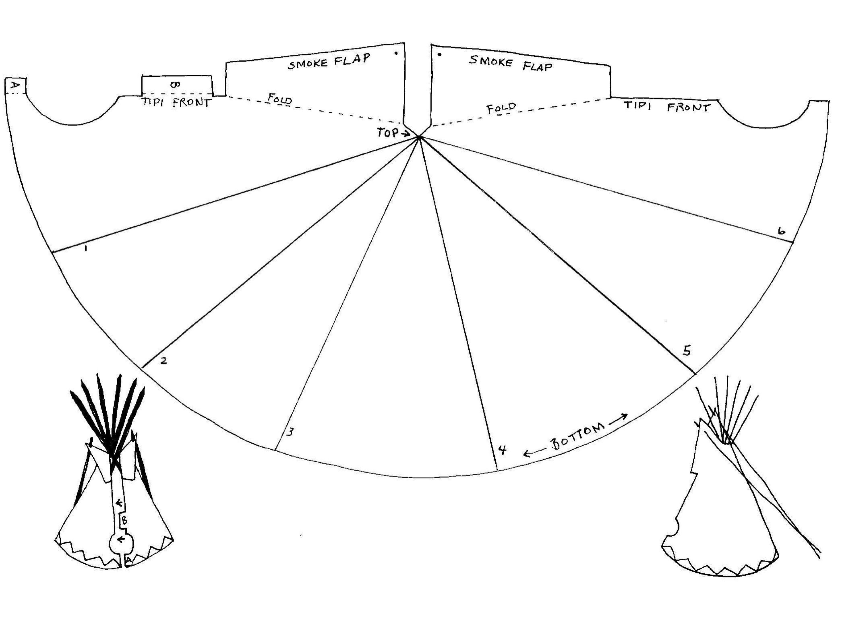 Tipi Drawing at GetDrawings | Free download