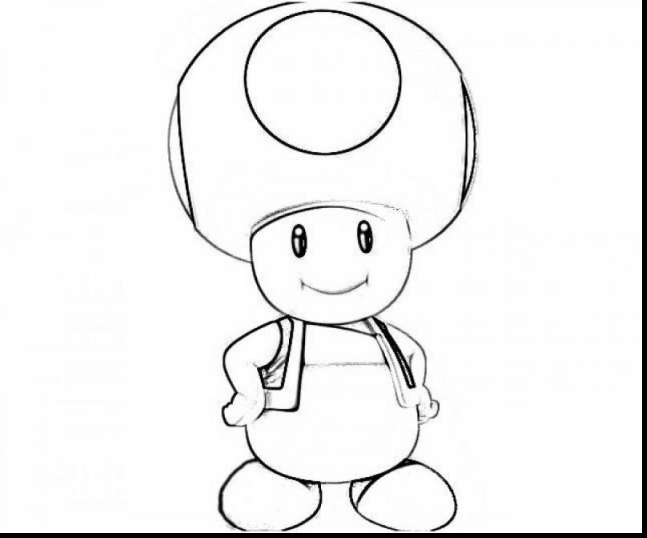 Toad Mario Drawing At GetDrawings Free Download