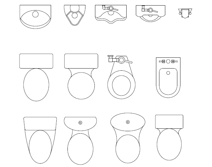 Toilet Detail Drawing At GetDrawings Free Download