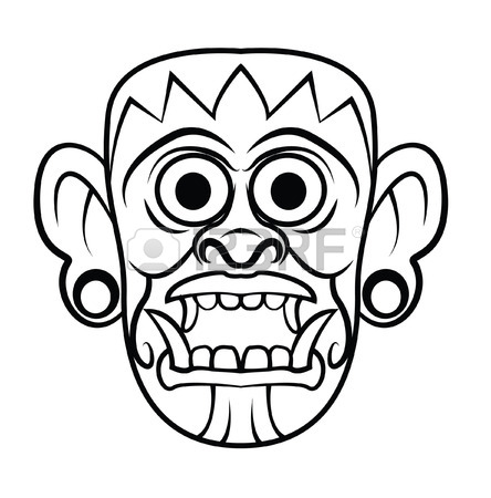 Totem Pole Drawing Easy at GetDrawings | Free download