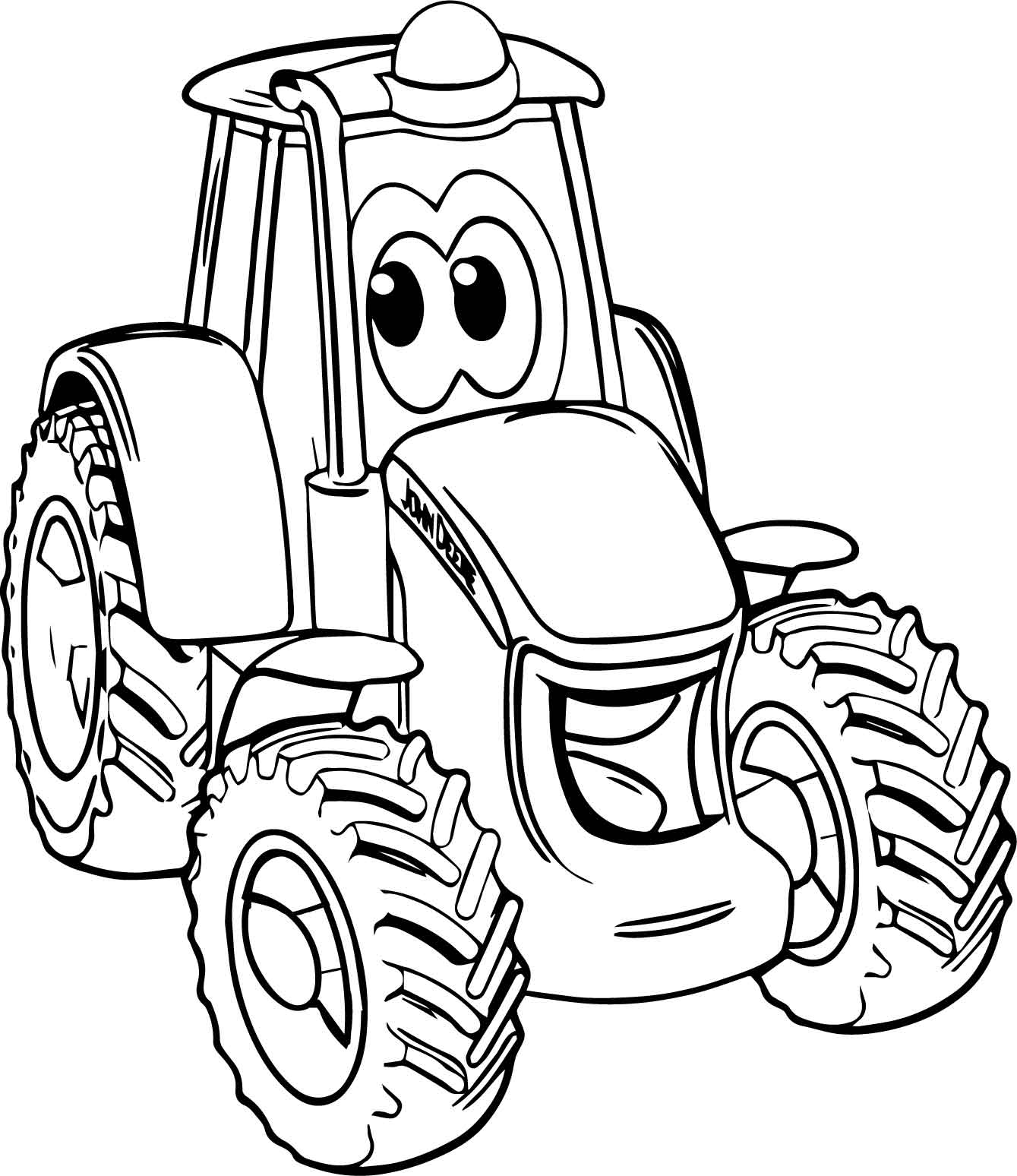 Tractor Drawing For Kids at GetDrawings Free download