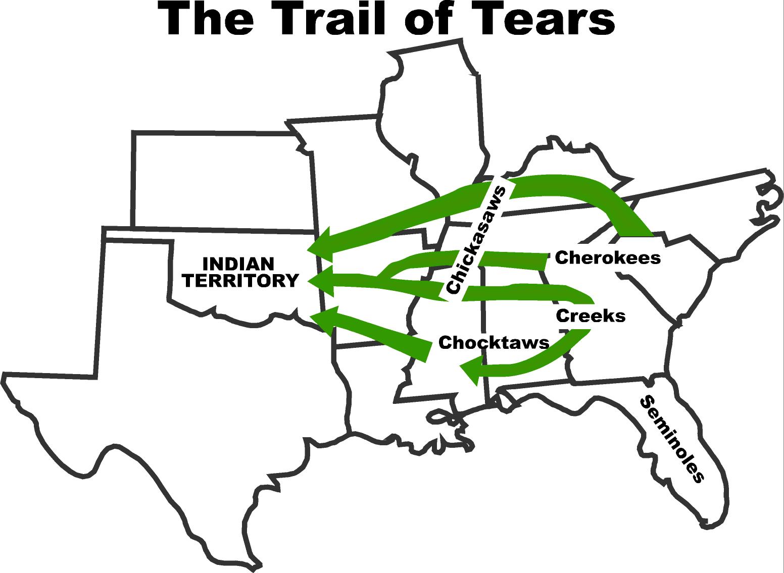 Trail Of Tears Drawing at GetDrawings | Free download