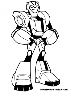 Transformer Bumblebee Drawing at GetDrawings | Free download