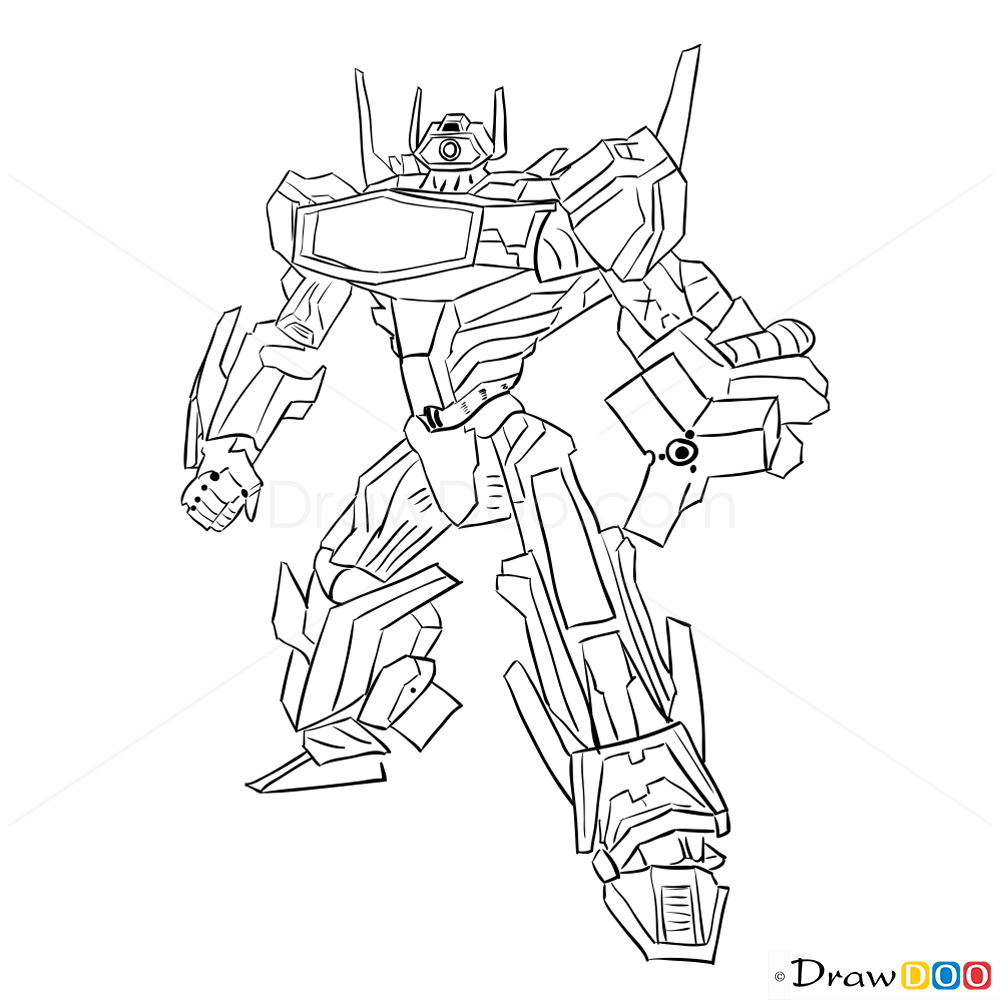 Transformer Drawing at GetDrawings | Free download