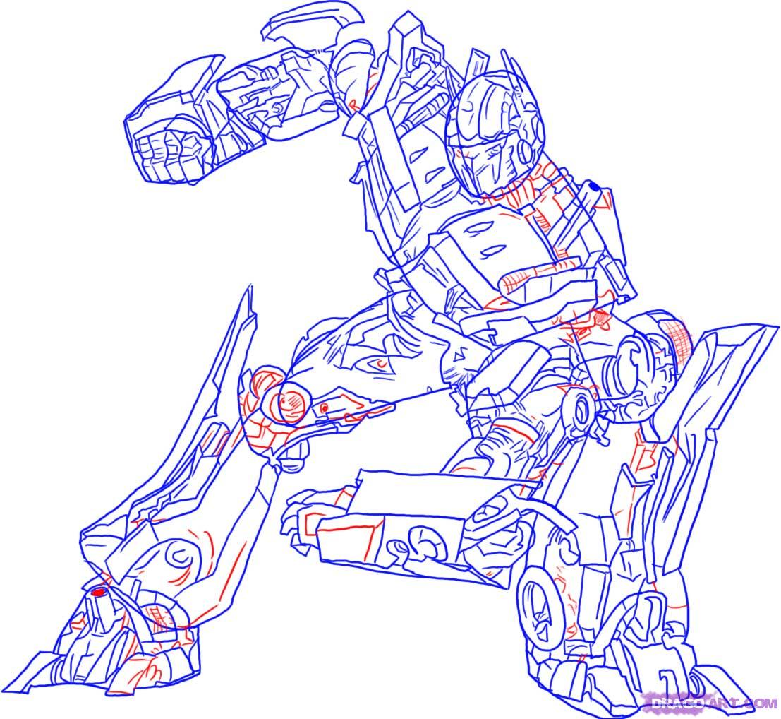 Transformers Drawing at GetDrawings | Free download