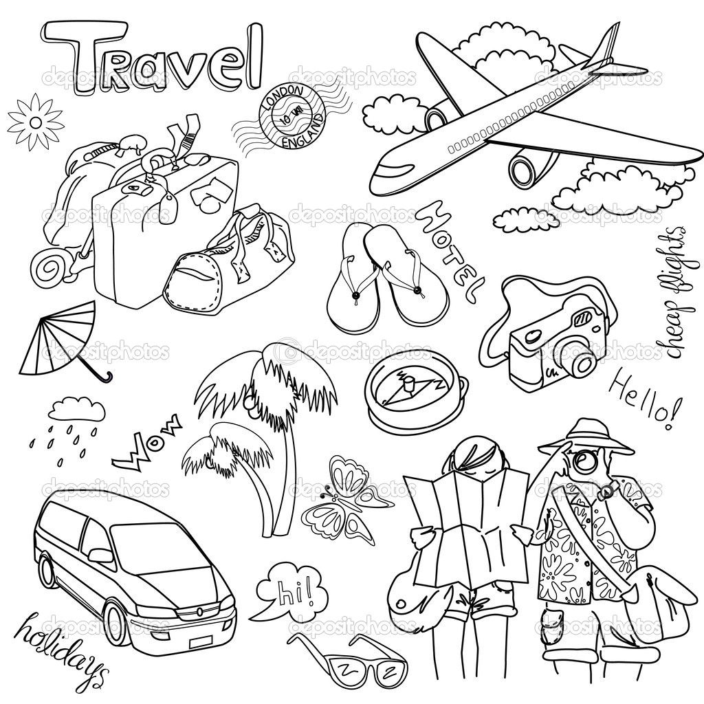 Travel Drawing at GetDrawings Free download