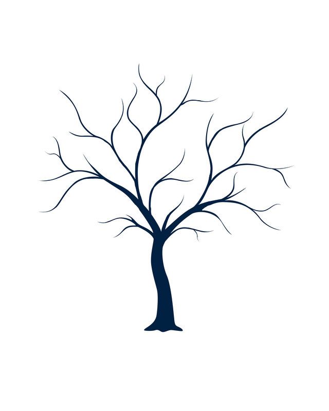 Tree Drawing No Leaves at GetDrawings Free download