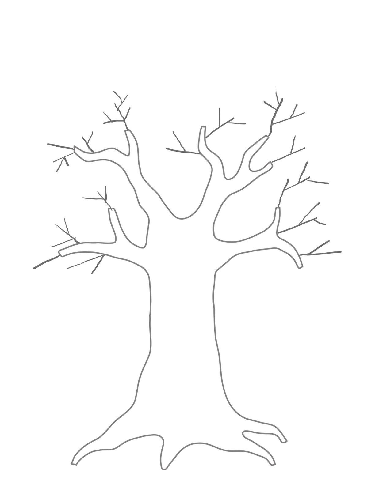 Tree Trunk Line Drawing at GetDrawings Free download