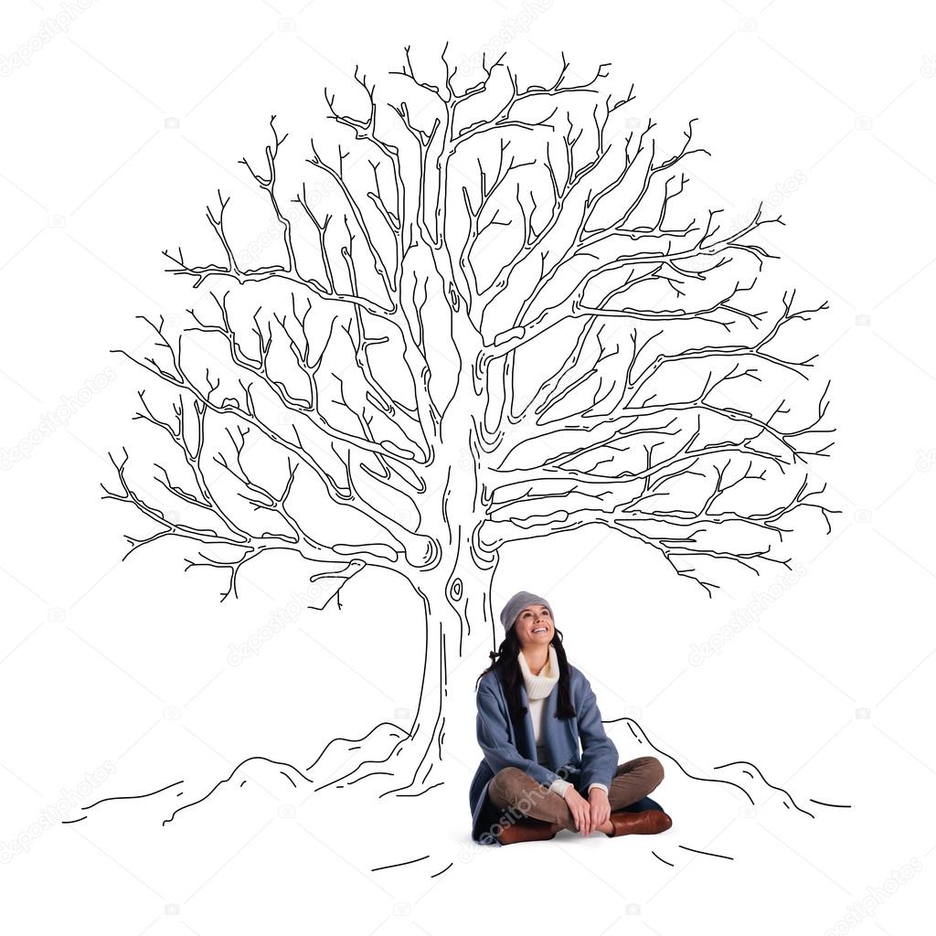 Tree Woman Drawing at GetDrawings Free download