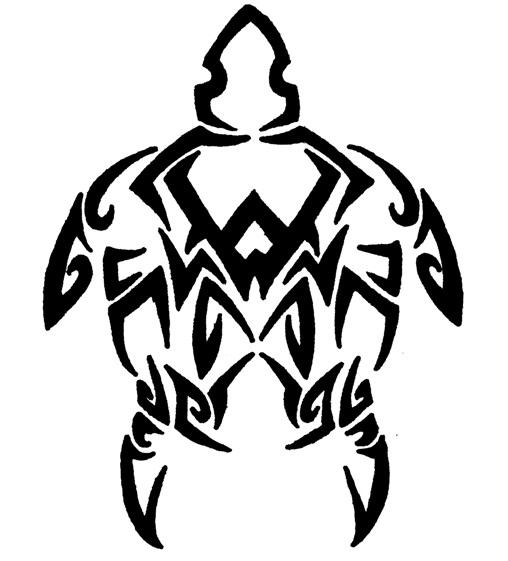 Tribal Turtle Drawing At Getdrawings 