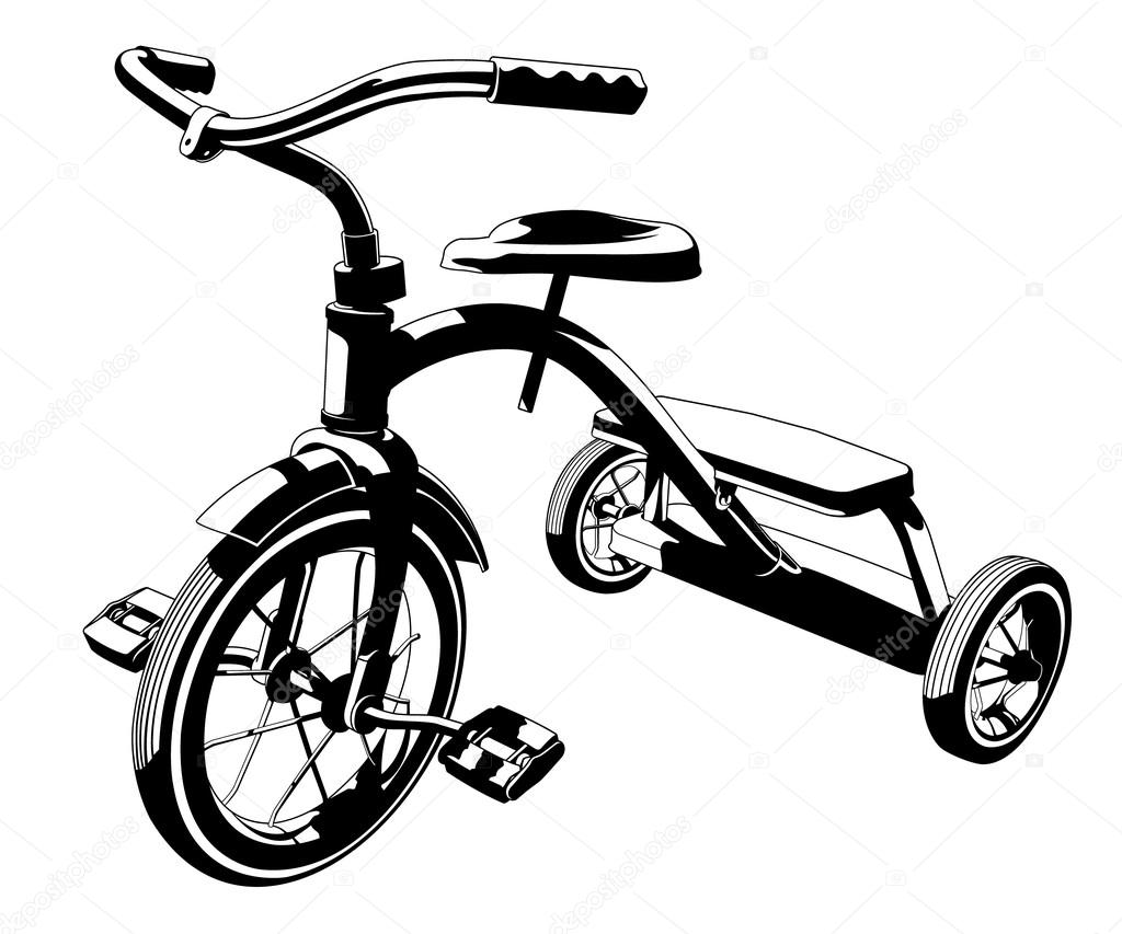 Tricycle Drawing at GetDrawings Free download