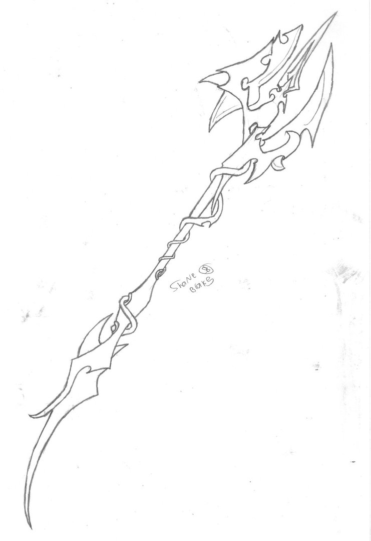 Trident Drawing at GetDrawings Free download