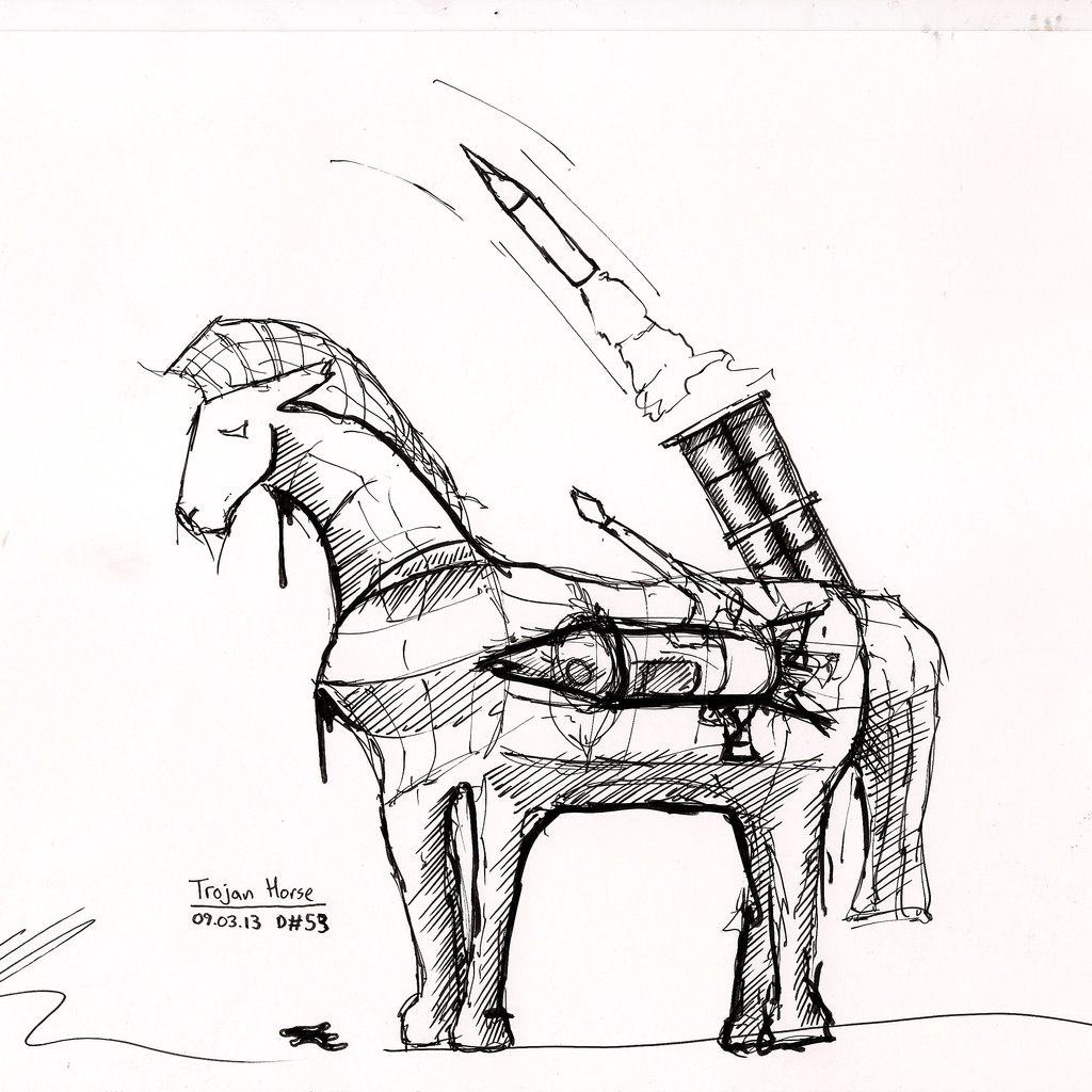 Trojan Horse Drawing at GetDrawings Free download