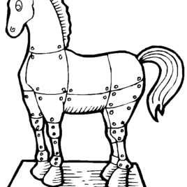 Trojan Horse Drawing at GetDrawings | Free download