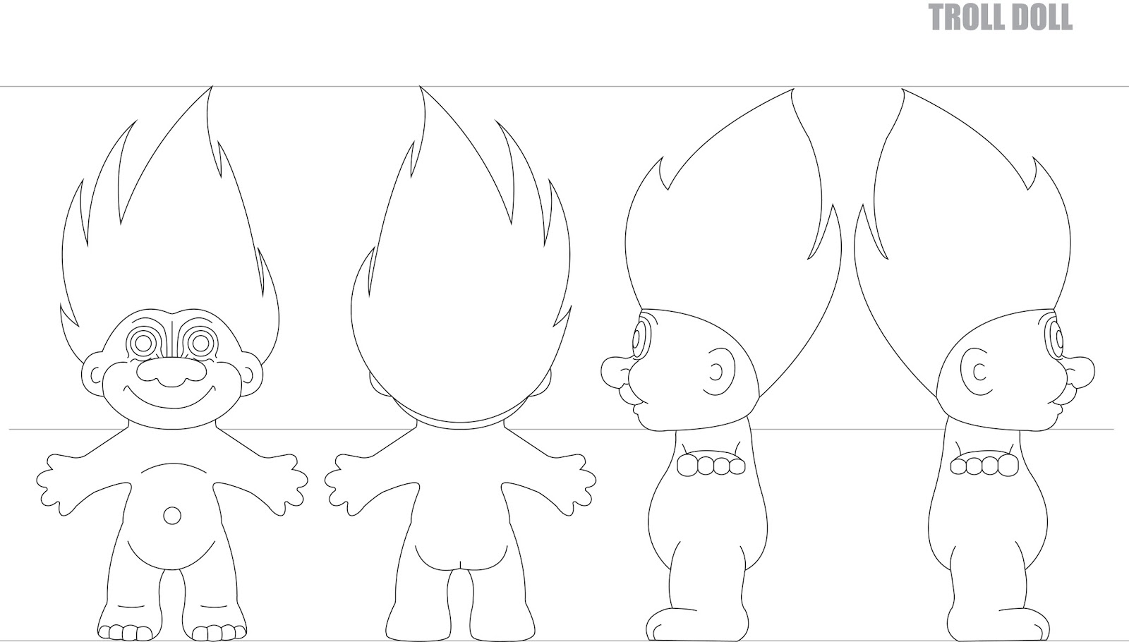 Troll Doll Drawing at GetDrawings Free download